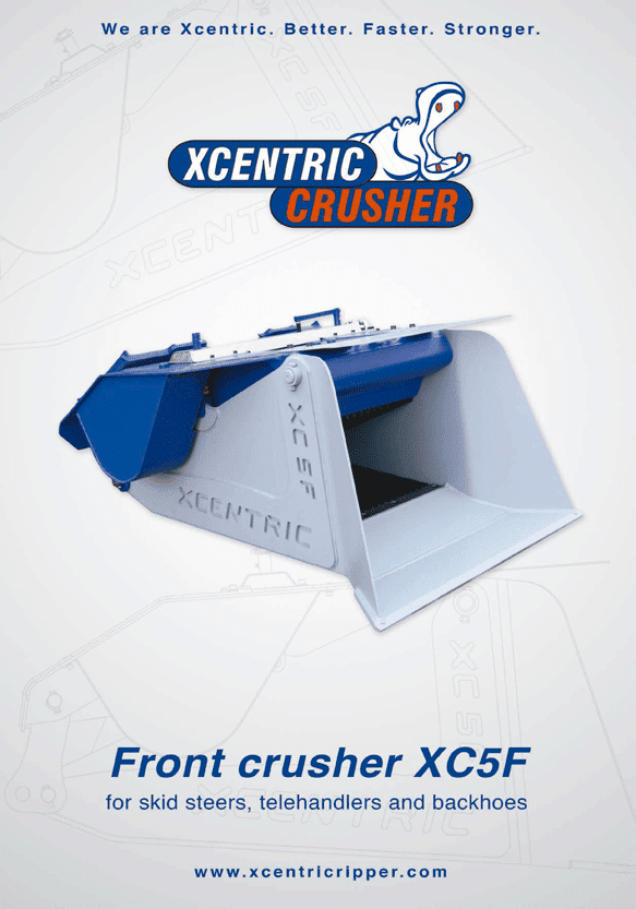 XCENTRIC CRUSHER XC5F COVER