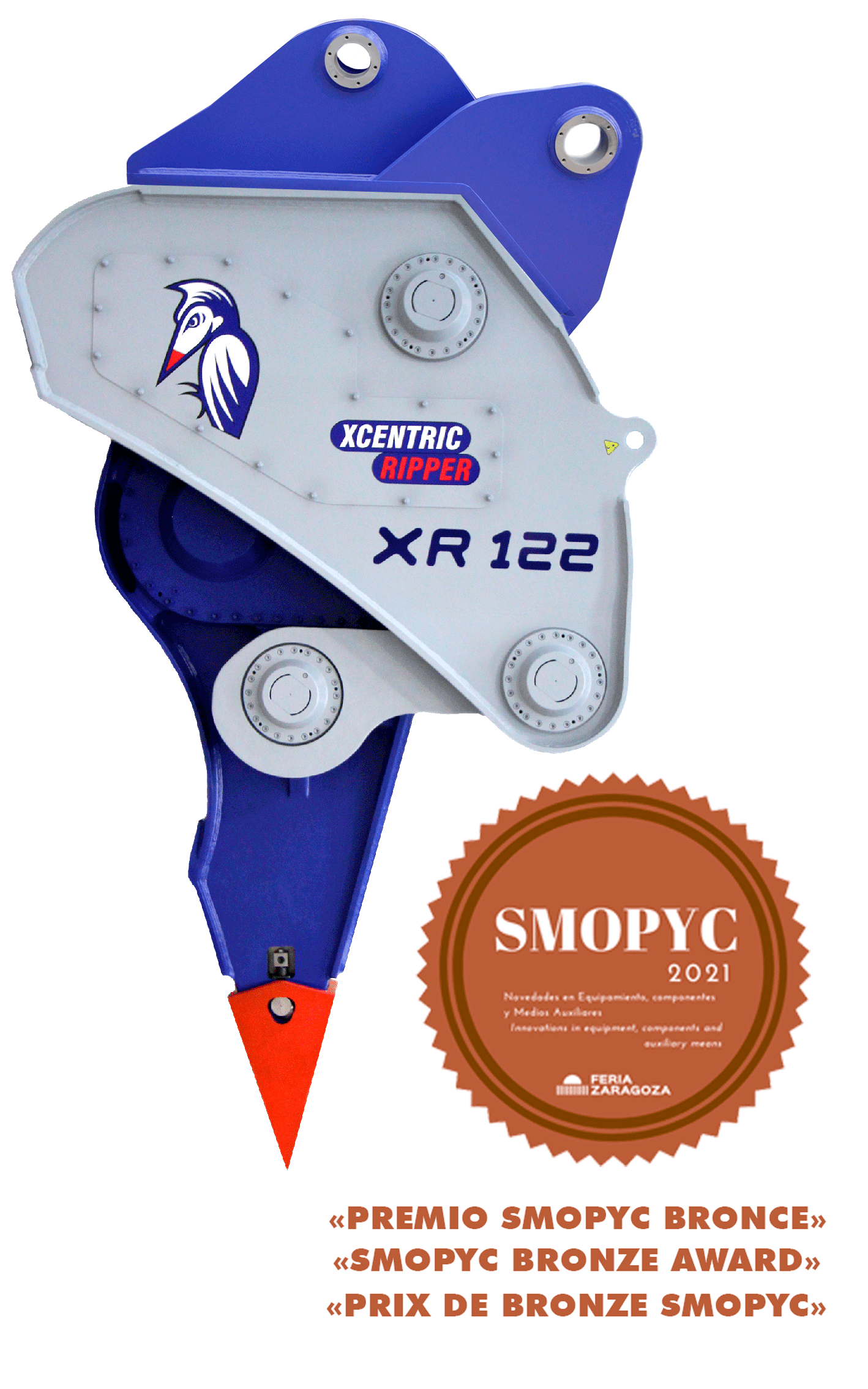 XCENTRIC RIPPER XR122 PRIX DE BRONZE SMOPYC 2021