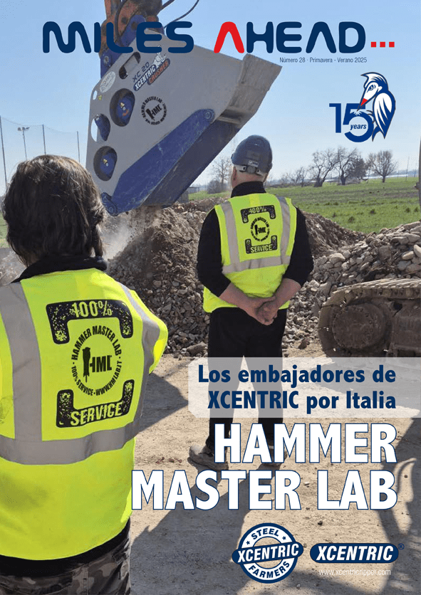 Revista Miles Ahead de Xcentric, portada del número 28